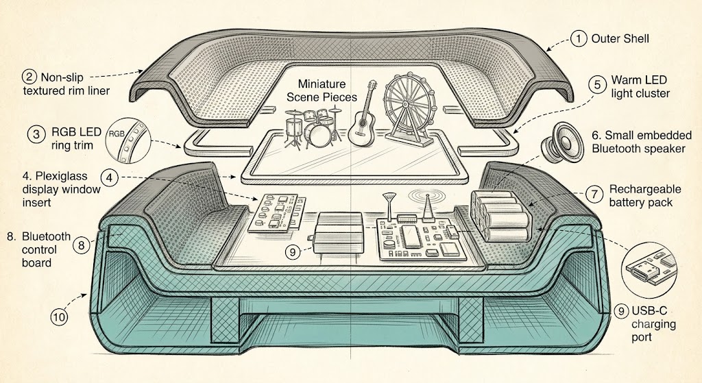 Ho'omalu exploded parts diagram